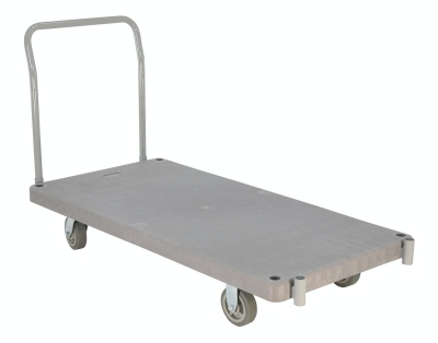 Vestil Heavy-Duty Plastic Platform Truck
